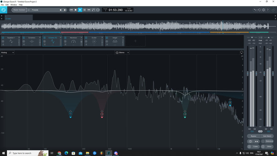 Mastering 500/song